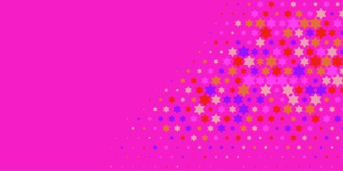 Yıldızlar İki Renkli Soyut Resimler 'i şekillendirir. Renkli yıldızların soyut duvar kağıtları, yıldızlı soyut renkli arkaplanlar. Parlak çok renkli duvar kağıdı sanatı