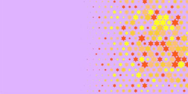 Yıldızlar İki Renkli Soyut Resimler 'i şekillendirir. Renkli yıldızların soyut duvar kağıtları, yıldızlı soyut renkli arkaplanlar. Parlak çok renkli duvar kağıdı sanatı