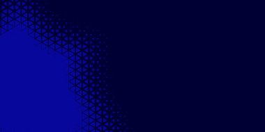 Siyah arkaplan üzerinde soyut modern renkli üçgenler, metin üçgeni için kopya alanı, Soyut Sancak arka planı yumuşak renk gölgeleri, renkli üçgenlerle soyut arkaplan