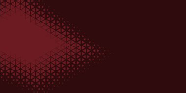 Siyah arkaplan üzerinde soyut modern renkli üçgenler, metin üçgeni için kopya alanı, Soyut Sancak arka planı yumuşak renk gölgeleri, renkli üçgenlerle soyut arkaplan