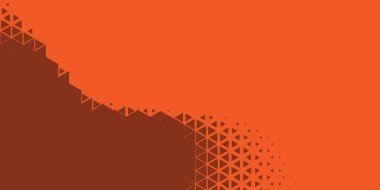 Siyah arkaplan üzerinde soyut modern renkli üçgenler, metin üçgeni için kopya alanı, Soyut Sancak arka planı yumuşak renk gölgeleri, renkli üçgenlerle soyut arkaplan