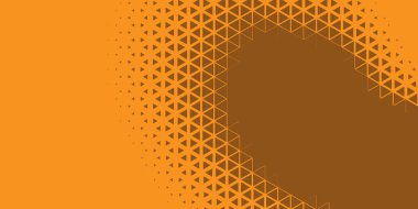 Siyah arkaplan üzerinde soyut modern renkli üçgenler, metin üçgeni için kopya alanı, Soyut Sancak arka planı yumuşak renk gölgeleri, renkli üçgenlerle soyut arkaplan