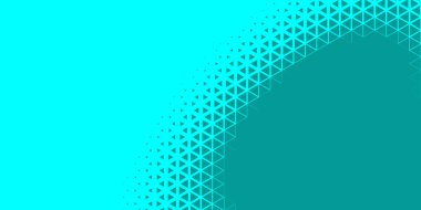 Siyah arkaplan üzerinde soyut modern renkli üçgenler, metin üçgeni için kopya alanı, Soyut Sancak arka planı yumuşak renk gölgeleri, renkli üçgenlerle soyut arkaplan