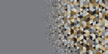 Soyut Üçgen renkli arkaplan veya çokgenler içeren duvar kağıdı üçgen şekiller ve renkler, üçgenler veya uzayın yumuşak rengini kopyalayan çukurluk geometrik şekiller