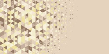 Soyut Üçgen renkli arkaplan veya çokgenler içeren duvar kağıdı üçgen şekiller ve renkler, üçgenler veya uzayın yumuşak rengini kopyalayan çukurluk geometrik şekiller