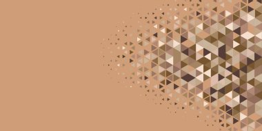 Soyut Üçgen renkli arkaplan veya çokgenler içeren duvar kağıdı üçgen şekiller ve renkler, üçgenler veya uzayın yumuşak rengini kopyalayan çukurluk geometrik şekiller