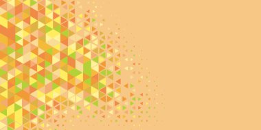 Soyut Üçgen renkli arkaplan veya çokgenler içeren duvar kağıdı üçgen şekiller ve renkler, üçgenler veya uzayın yumuşak rengini kopyalayan çukurluk geometrik şekiller