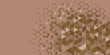 Soyut Üçgen renkli arkaplan veya çokgenler içeren duvar kağıdı üçgen şekiller ve renkler, üçgenler veya uzayın yumuşak rengini kopyalayan çukurluk geometrik şekiller