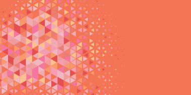 Soyut Üçgen renkli arkaplan veya çokgenler içeren duvar kağıdı üçgen şekiller ve renkler, üçgenler veya uzayın yumuşak rengini kopyalayan çukurluk geometrik şekiller