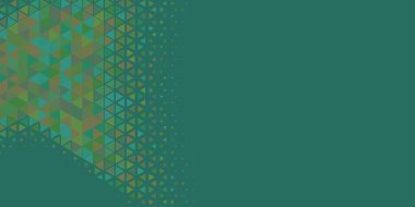 Soyut Üçgen renkli arkaplan veya çokgenler içeren duvar kağıdı üçgen şekiller ve renkler, üçgenler veya uzayın yumuşak rengini kopyalayan çukurluk geometrik şekiller