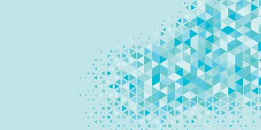 Soyut Üçgen renkli arkaplan veya çokgenler içeren duvar kağıdı üçgen şekiller ve renkler, üçgenler veya uzayın yumuşak rengini kopyalayan çukurluk geometrik şekiller