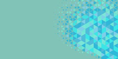 Soyut Üçgen renkli arkaplan veya çokgenler içeren duvar kağıdı üçgen şekiller ve renkler, üçgenler veya uzayın yumuşak rengini kopyalayan çukurluk geometrik şekiller