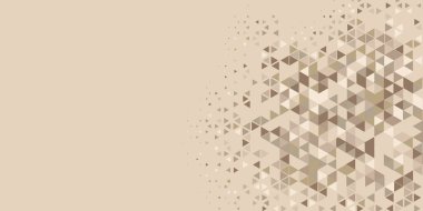 Soyut Üçgen renkli arkaplan veya çokgenler içeren duvar kağıdı üçgen şekiller ve renkler, üçgenler veya uzayın yumuşak rengini kopyalayan çukurluk geometrik şekiller