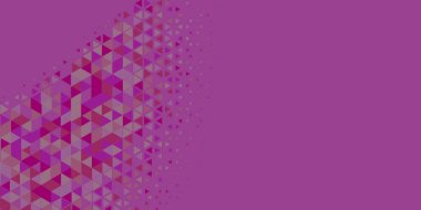 Soyut Üçgen renkli arkaplan veya çokgenler içeren duvar kağıdı üçgen şekiller ve renkler, üçgenler veya uzayın yumuşak rengini kopyalayan çukurluk geometrik şekiller