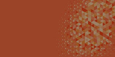 Soyut Üçgen renkli arkaplan veya çokgenler içeren duvar kağıdı üçgen şekiller ve renkler, üçgenler veya uzayın yumuşak rengini kopyalayan çukurluk geometrik şekiller