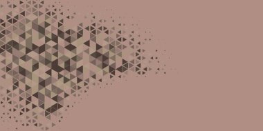 Soyut Üçgen renkli arkaplan veya çokgenler içeren duvar kağıdı üçgen şekiller ve renkler, üçgenler veya uzayın yumuşak rengini kopyalayan çukurluk geometrik şekiller