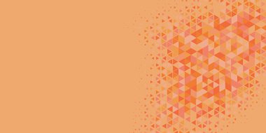 Soyut Üçgen renkli arkaplan veya çokgenler içeren duvar kağıdı üçgen şekiller ve renkler, üçgenler veya uzayın yumuşak rengini kopyalayan çukurluk geometrik şekiller