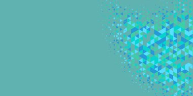 Soyut Üçgen renkli arkaplan veya çokgenler içeren duvar kağıdı üçgen şekiller ve renkler, üçgenler veya uzayın yumuşak rengini kopyalayan çukurluk geometrik şekiller