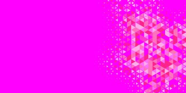 Soyut Üçgen renkli arkaplan veya çokgenler içeren duvar kağıdı üçgen şekiller ve renkler, üçgenler veya uzayın yumuşak rengini kopyalayan çukurluk geometrik şekiller