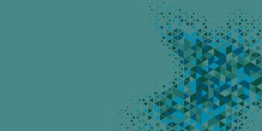 Soyut Üçgen renkli arkaplan veya çokgenler içeren duvar kağıdı üçgen şekiller ve renkler, üçgenler veya uzayın yumuşak rengini kopyalayan çukurluk geometrik şekiller