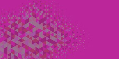 Soyut Üçgen renkli arkaplan veya çokgenler içeren duvar kağıdı üçgen şekiller ve renkler, üçgenler veya uzayın yumuşak rengini kopyalayan çukurluk geometrik şekiller