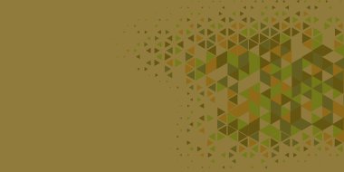 Soyut Üçgen renkli arkaplan veya çokgenler içeren duvar kağıdı üçgen şekiller ve renkler, üçgenler veya uzayın yumuşak rengini kopyalayan çukurluk geometrik şekiller