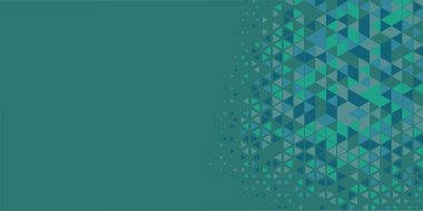 Soyut Üçgen renkli arkaplan veya çokgenler içeren duvar kağıdı üçgen şekiller ve renkler, üçgenler veya uzayın yumuşak rengini kopyalayan çukurluk geometrik şekiller