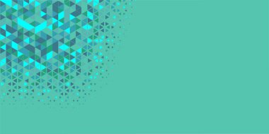 Soyut Üçgen renkli arkaplan veya çokgenler içeren duvar kağıdı üçgen şekiller ve renkler, üçgenler veya uzayın yumuşak rengini kopyalayan çukurluk geometrik şekiller