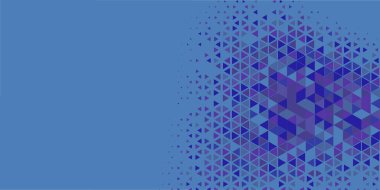 Soyut Üçgen renkli arkaplan veya çokgenler içeren duvar kağıdı üçgen şekiller ve renkler, üçgenler veya uzayın yumuşak rengini kopyalayan çukurluk geometrik şekiller