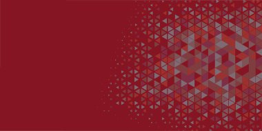 Soyut Üçgen renkli arkaplan veya çokgenler içeren duvar kağıdı üçgen şekiller ve renkler, üçgenler veya uzayın yumuşak rengini kopyalayan çukurluk geometrik şekiller