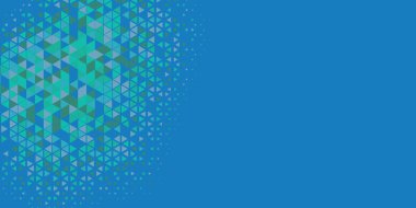 Soyut Üçgen renkli arkaplan veya çokgenler içeren duvar kağıdı üçgen şekiller ve renkler, üçgenler veya uzayın yumuşak rengini kopyalayan çukurluk geometrik şekiller