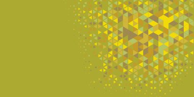 Soyut Üçgen renkli arkaplan veya çokgenler içeren duvar kağıdı üçgen şekiller ve renkler, üçgenler veya uzayın yumuşak rengini kopyalayan çukurluk geometrik şekiller