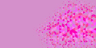 Soyut Üçgen renkli arkaplan veya çokgenler içeren duvar kağıdı üçgen şekiller ve renkler, üçgenler veya uzayın yumuşak rengini kopyalayan çukurluk geometrik şekiller