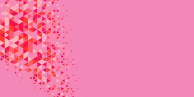 Soyut Üçgen renkli arkaplan veya çokgenler içeren duvar kağıdı üçgen şekiller ve renkler, üçgenler veya uzayın yumuşak rengini kopyalayan çukurluk geometrik şekiller