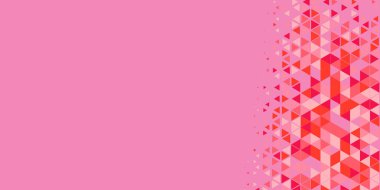 Soyut Üçgen renkli arkaplan veya çokgenler içeren duvar kağıdı üçgen şekiller ve renkler, üçgenler veya uzayın yumuşak rengini kopyalayan çukurluk geometrik şekiller