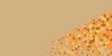 Soyut Üçgen renkli arkaplan veya çokgenler içeren duvar kağıdı üçgen şekiller ve renkler, üçgenler veya uzayın yumuşak rengini kopyalayan çukurluk geometrik şekiller