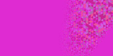 Soyut Üçgen renkli arkaplan veya çokgenler içeren duvar kağıdı üçgen şekiller ve renkler, üçgenler veya uzayın yumuşak rengini kopyalayan çukurluk geometrik şekiller