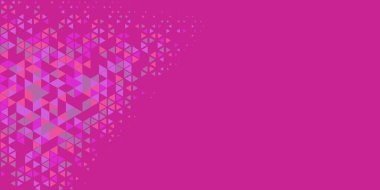 Soyut Üçgen renkli arkaplan veya çokgenler içeren duvar kağıdı üçgen şekiller ve renkler, üçgenler veya uzayın yumuşak rengini kopyalayan çukurluk geometrik şekiller