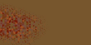 Soyut Üçgen renkli arkaplan veya çokgenler içeren duvar kağıdı üçgen şekiller ve renkler, üçgenler veya uzayın yumuşak rengini kopyalayan çukurluk geometrik şekiller