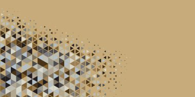 Soyut Üçgen renkli arkaplan veya çokgenler içeren duvar kağıdı üçgen şekiller ve renkler, üçgenler veya uzayın yumuşak rengini kopyalayan çukurluk geometrik şekiller