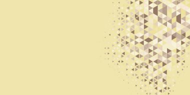 Soyut Üçgen renkli arkaplan veya çokgenler içeren duvar kağıdı üçgen şekiller ve renkler, üçgenler veya uzayın yumuşak rengini kopyalayan çukurluk geometrik şekiller