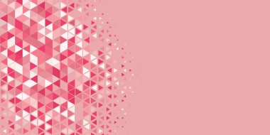 Soyut Üçgen renkli arkaplan veya çokgenler içeren duvar kağıdı üçgen şekiller ve renkler, üçgenler veya uzayın yumuşak rengini kopyalayan çukurluk geometrik şekiller