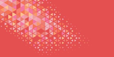 Soyut Üçgen renkli arkaplan veya çokgenler içeren duvar kağıdı üçgen şekiller ve renkler, üçgenler veya uzayın yumuşak rengini kopyalayan çukurluk geometrik şekiller