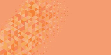 Soyut Üçgen renkli arkaplan veya çokgenler içeren duvar kağıdı üçgen şekiller ve renkler, üçgenler veya uzayın yumuşak rengini kopyalayan çukurluk geometrik şekiller