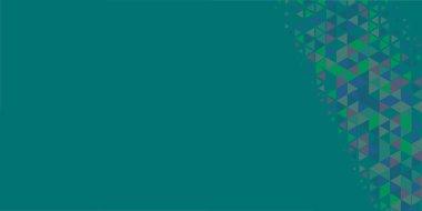 Soyut Üçgen renkli arkaplan veya çokgenler içeren duvar kağıdı üçgen şekiller ve renkler, üçgenler veya uzayın yumuşak rengini kopyalayan çukurluk geometrik şekiller