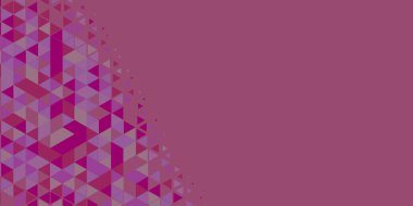 Soyut Üçgen renkli arkaplan veya çokgenler içeren duvar kağıdı üçgen şekiller ve renkler, üçgenler veya uzayın yumuşak rengini kopyalayan çukurluk geometrik şekiller