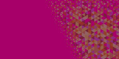 Soyut Üçgen renkli arkaplan veya çokgenler içeren duvar kağıdı üçgen şekiller ve renkler, üçgenler veya uzayın yumuşak rengini kopyalayan çukurluk geometrik şekiller