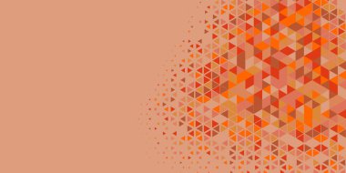 Soyut Üçgen renkli arkaplan veya çokgenler içeren duvar kağıdı üçgen şekiller ve renkler, üçgenler veya uzayın yumuşak rengini kopyalayan çukurluk geometrik şekiller