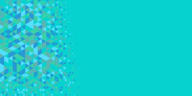 Soyut Üçgen renkli arkaplan veya çokgenler içeren duvar kağıdı üçgen şekiller ve renkler, üçgenler veya uzayın yumuşak rengini kopyalayan çukurluk geometrik şekiller