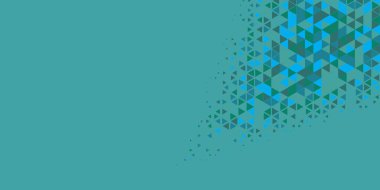 Soyut Üçgen renkli arkaplan veya çokgenler içeren duvar kağıdı üçgen şekiller ve renkler, üçgenler veya uzayın yumuşak rengini kopyalayan çukurluk geometrik şekiller